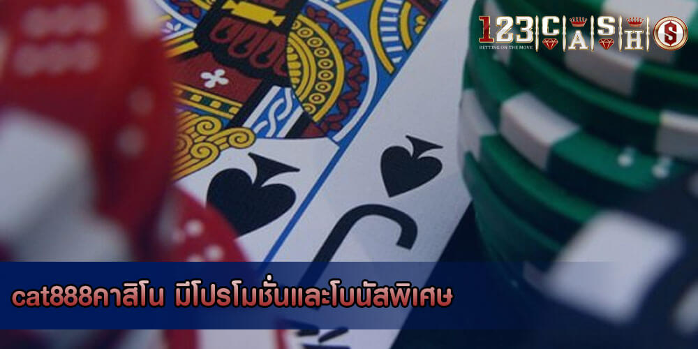 cat888คาสิโน มีโปรโมชั่นและโบนัสพิเศษ